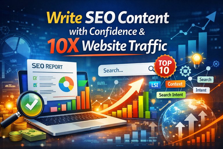 Write SEO Content With Confidence: 10X Your Traffic